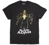 DC Comics Black Adam T-Shirt – Superhero Anti Villain Graphic Tee S–XL